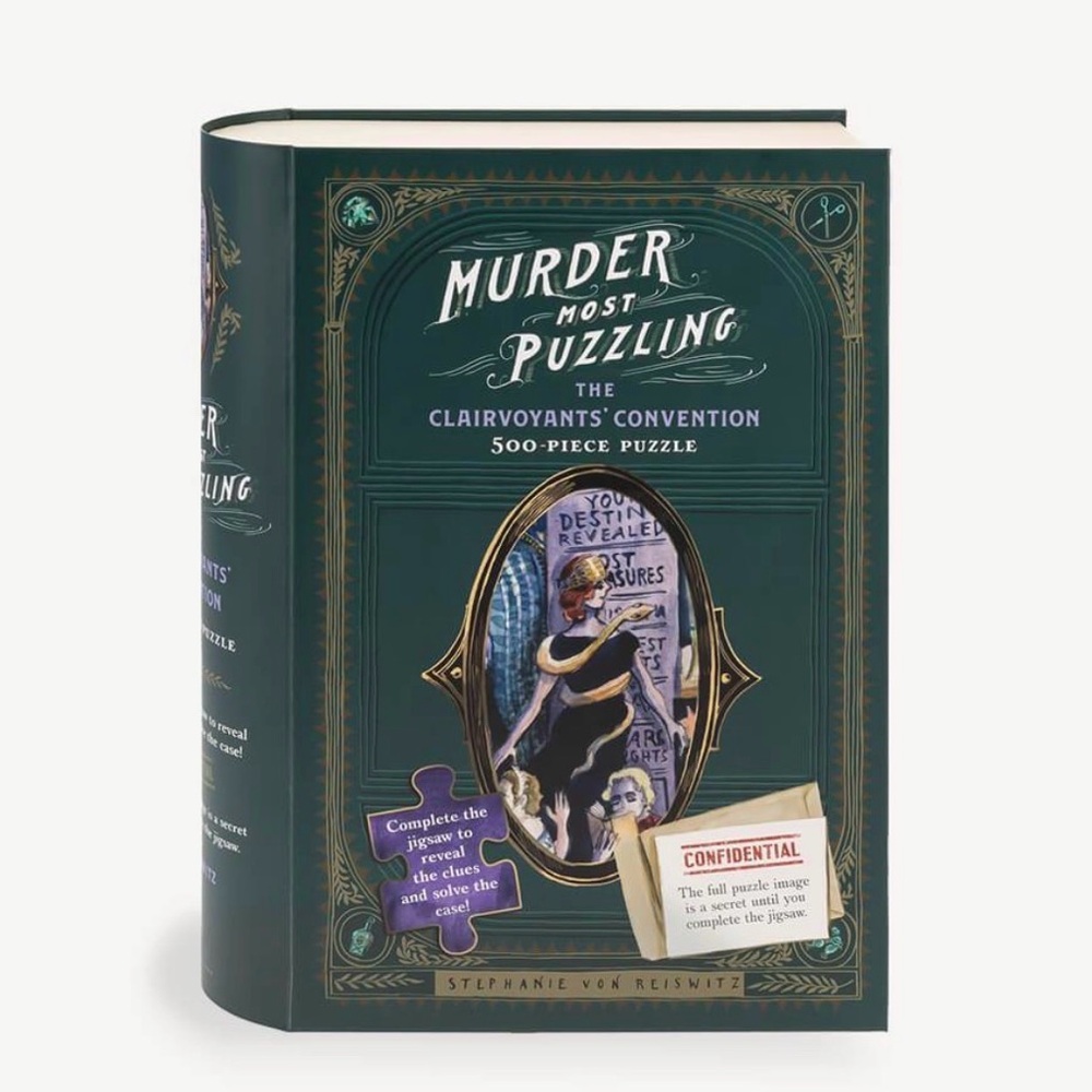 Chronicle Books Murder Most Puzzling Puzzle